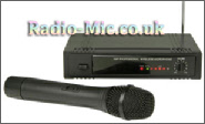 QTX Sound 1-CHANNEL VHF WIRELESS HANDHELD MICROPHONE SYSTEM: Speed Music